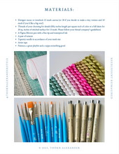 Load image into Gallery viewer, Charted E-Pattern: Practical Magic + Autumnal Gingham