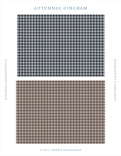 Load image into Gallery viewer, Charted E-Pattern: Practical Magic + Autumnal Gingham
