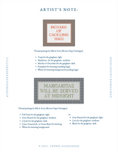 Load image into Gallery viewer, Charted E-Pattern: Practical Magic + Autumnal Gingham