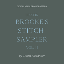 Load image into Gallery viewer, A Digital Stitch Guide for Brooke's Stitch Sampler Vol. 2