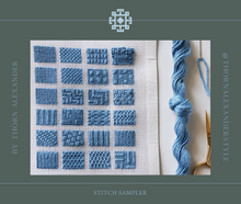 Load image into Gallery viewer, A Digital Stitch Guide for Brooke's Stitch Sampler