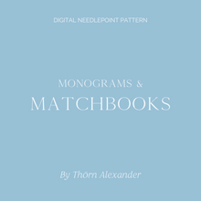 Load image into Gallery viewer, Monograms & Matchboxes Pattern e-book