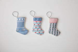 Needlepoint Bauble Stockings x Thorn Alexander: Merry & Striped